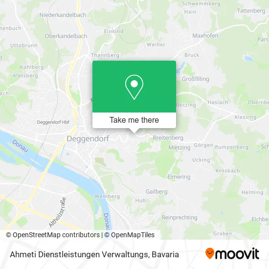Ahmeti Dienstleistungen Verwaltungs map