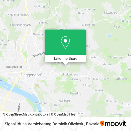 Карта Signal Iduna Versicherung Dominik Oliwinski