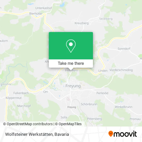 Карта Wolfsteiner Werkstätten
