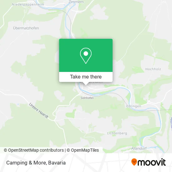 Camping & More map