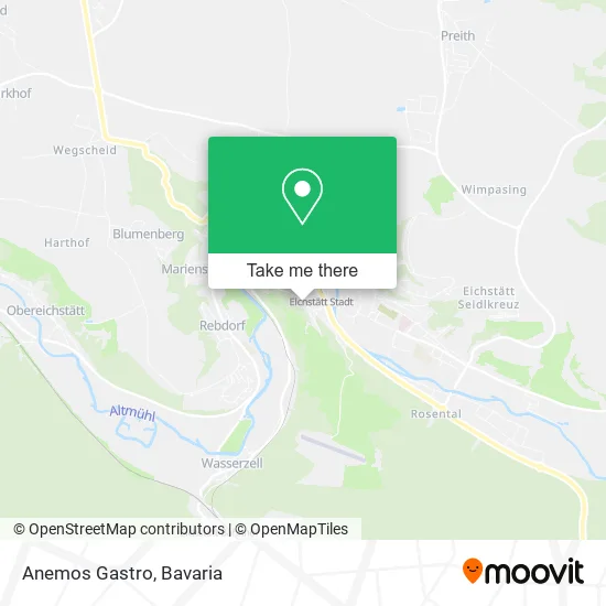 Карта Anemos Gastro