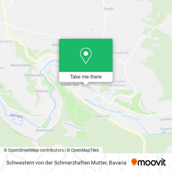 Schwestern von der Schmerzhaften Mutter map