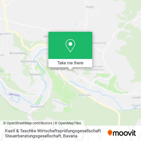 Kastl & Teschke Wirtschaftsprüfungsgesellschaft Steuerberatungsgesellschaft map