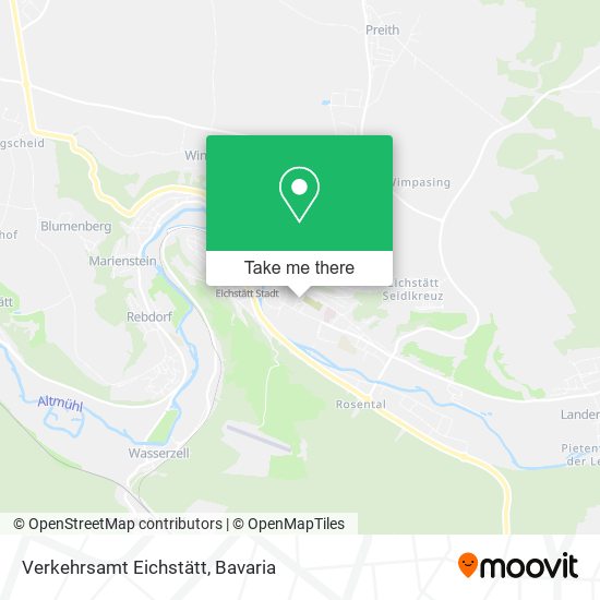 Verkehrsamt Eichstätt map