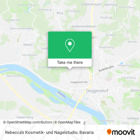 Карта Rebecca's Kosmetik- und Nagelstudio