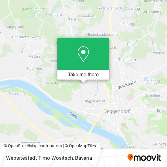 Websitestadt Timo Wositsch map