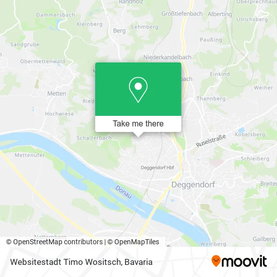 Карта Websitestadt Timo Wositsch