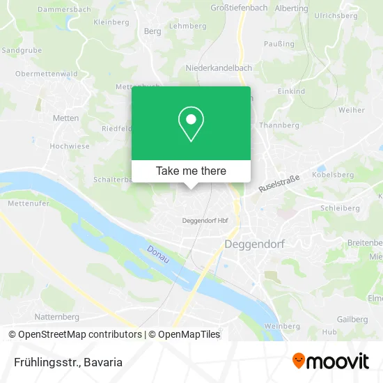 Карта Frühlingsstr.