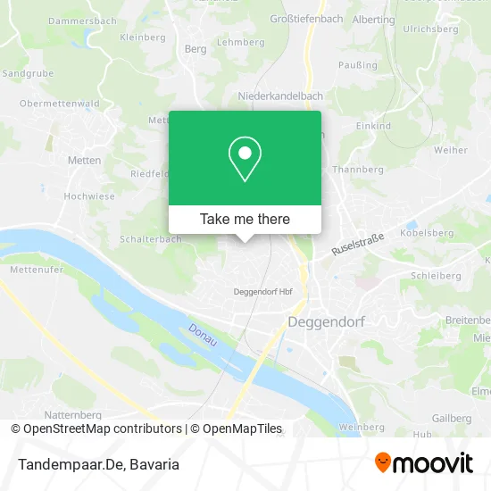 Карта Tandempaar.De