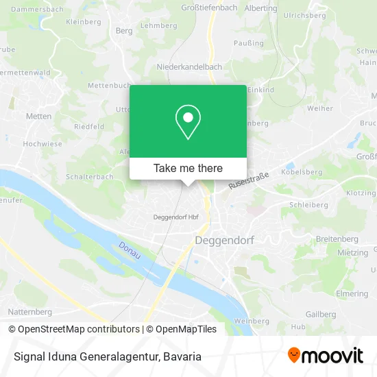 Карта Signal Iduna Generalagentur