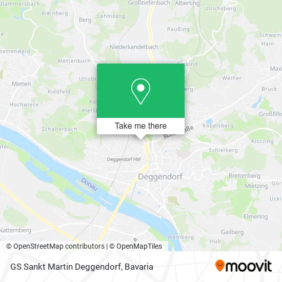 Карта GS Sankt Martin Deggendorf