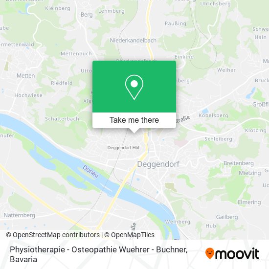 Physiotherapie - Osteopathie Wuehrer - Buchner map