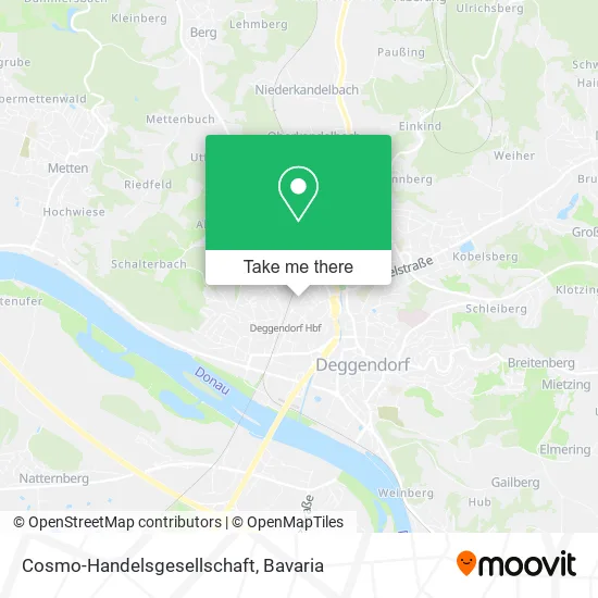 Карта Cosmo-Handelsgesellschaft