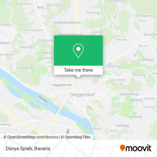 Карта Dünya Spieb