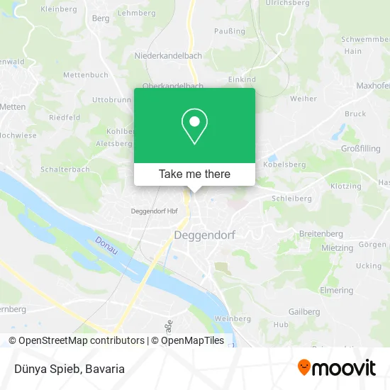 Карта Dünya Spieb