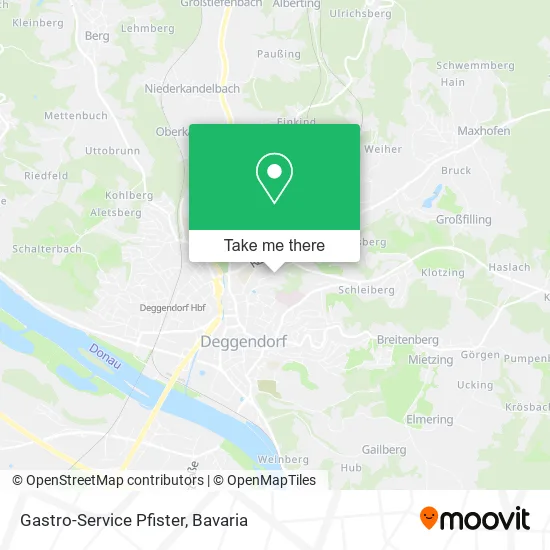 Карта Gastro-Service Pfister