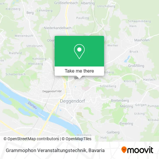 Карта Grammophon Veranstaltungstechnik