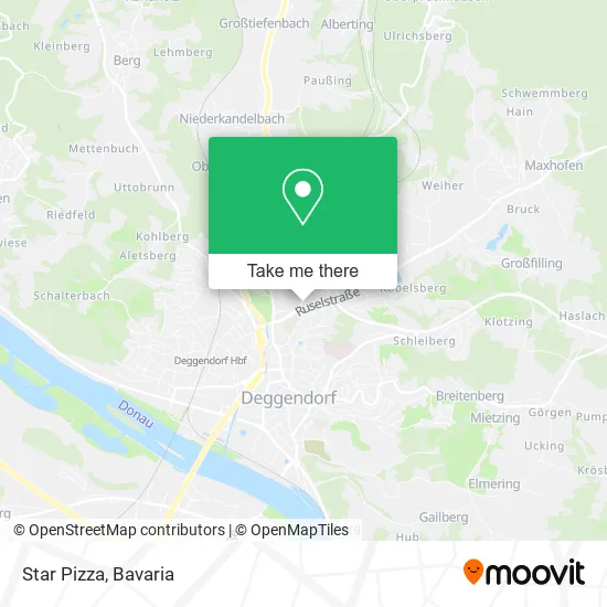 Карта Star Pizza