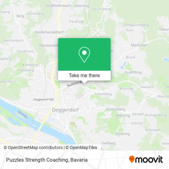 Карта Puzzles Strength Coaching