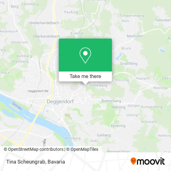 Карта Tina Scheungrab