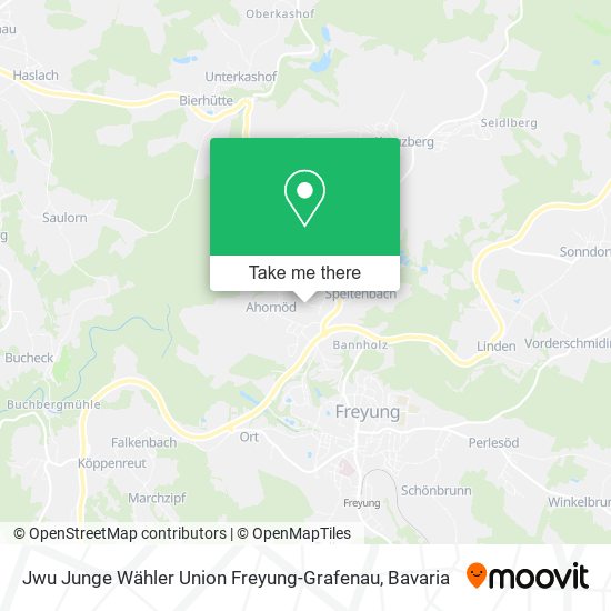 Jwu Junge Wähler Union Freyung-Grafenau map