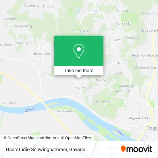 Карта Haarstudio Schwinghammer