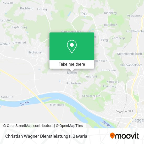 Christian Wagner Dienstleistungs map