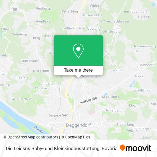 Die Leissns Baby- und Kleinkindausstattung map