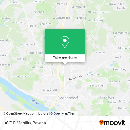 Карта AVP E-Mobility