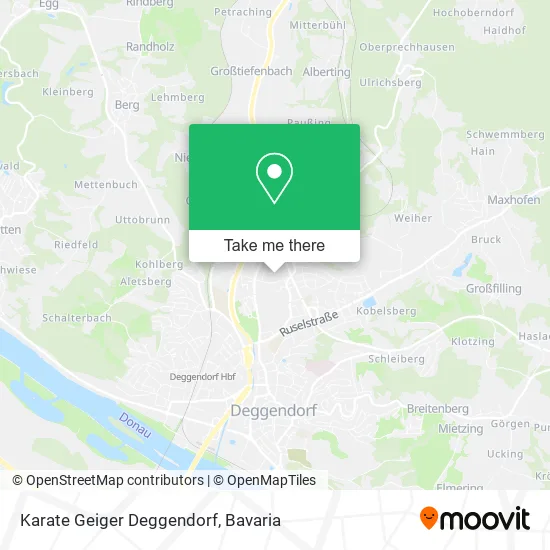 Карта Karate Geiger Deggendorf