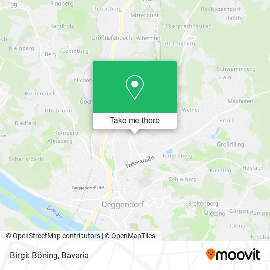 Карта Birgit Böning