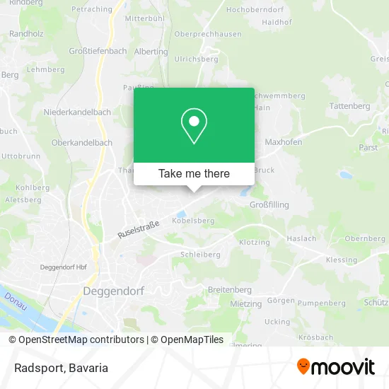 Карта Radsport