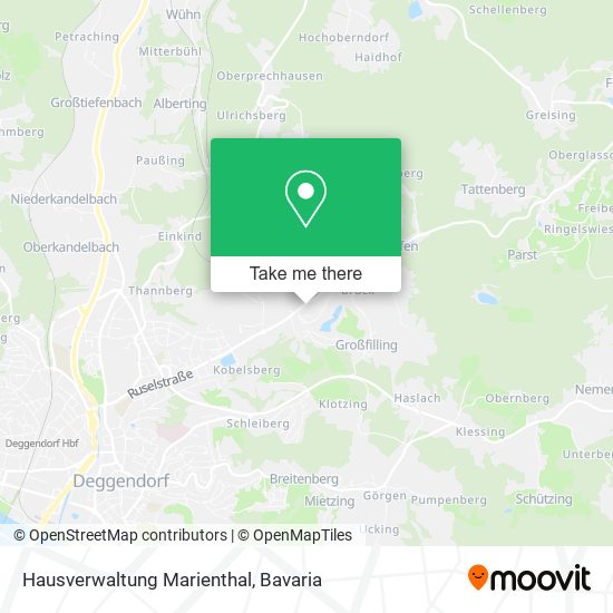 Hausverwaltung Marienthal map