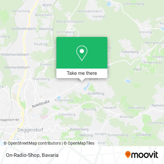 On-Radio-Shop map