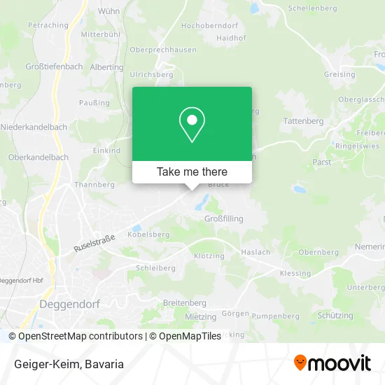 Карта Geiger-Keim