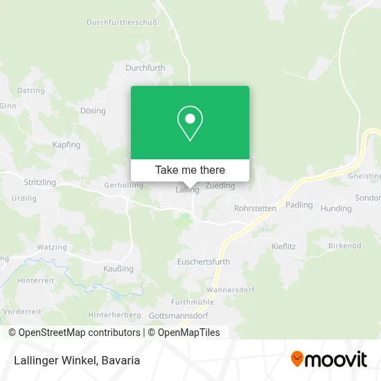 Lallinger Winkel map