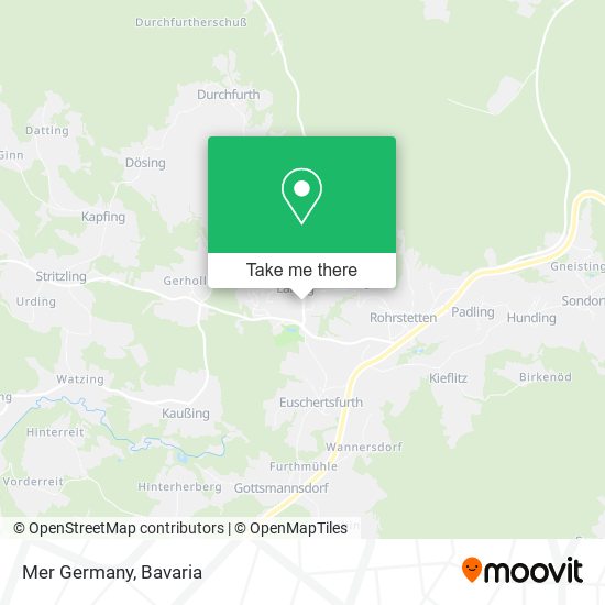 Карта Mer Germany
