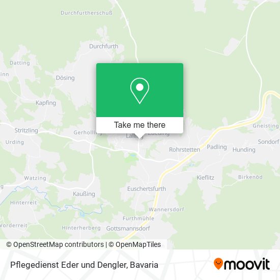 Pflegedienst Eder und Dengler map