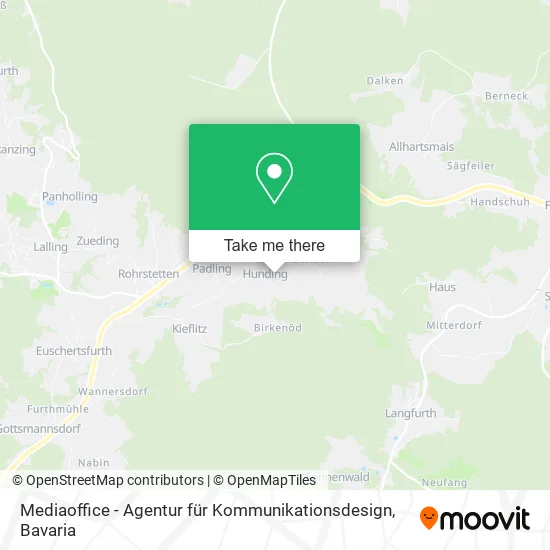 Карта Mediaoffice - Agentur für Kommunikationsdesign