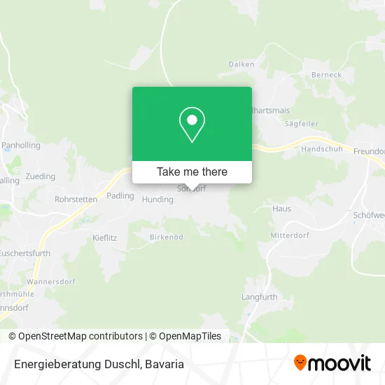 Карта Energieberatung Duschl