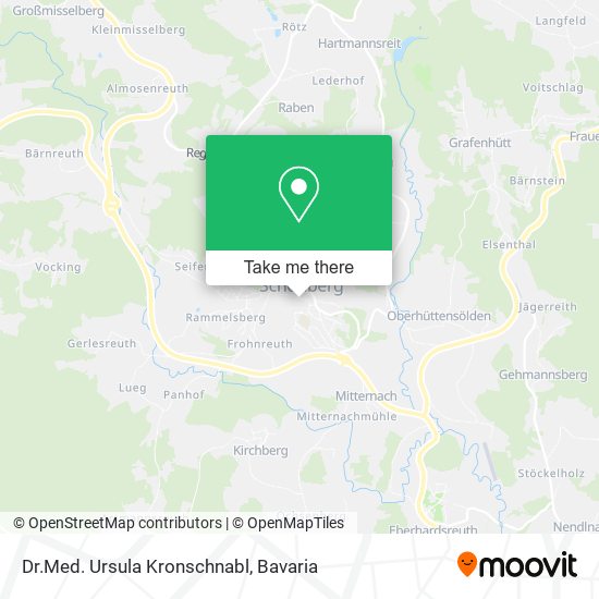 Dr.Med. Ursula Kronschnabl map