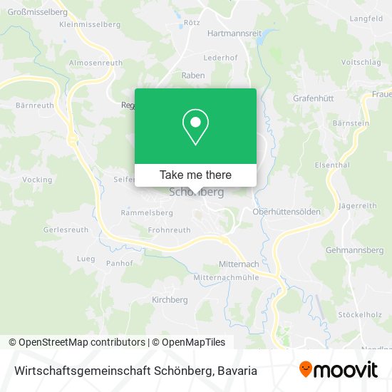 Wirtschaftsgemeinschaft Schönberg map