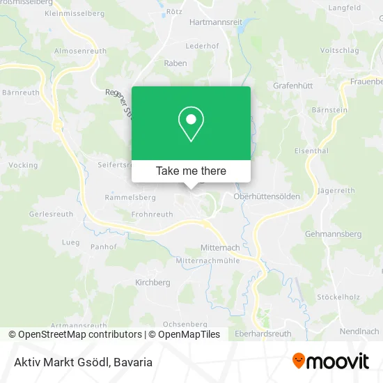 Карта Aktiv Markt Gsödl