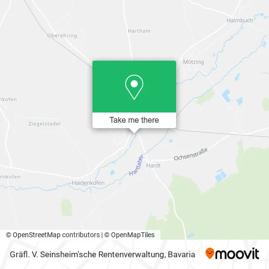 Карта Gräfl. V. Seinsheim'sche Rentenverwaltung