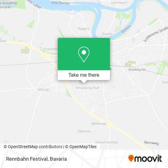Rennbahn Festival map