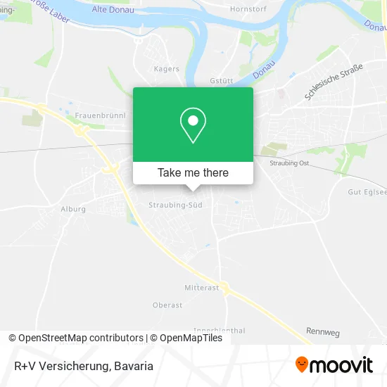 R+V Versicherung map