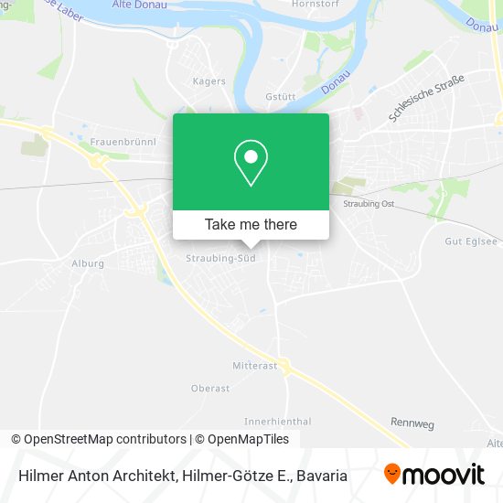Hilmer Anton Architekt, Hilmer-Götze E. map