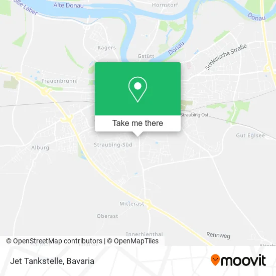 Карта Jet Tankstelle