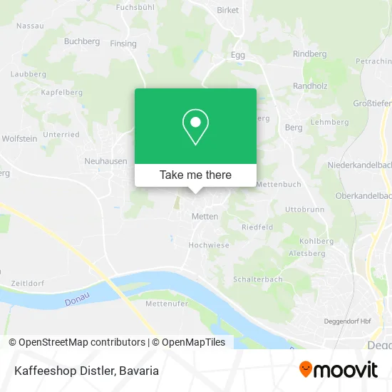 Карта Kaffeeshop Distler