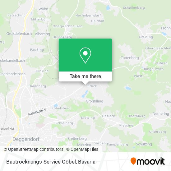 Bautrocknungs-Service Göbel map